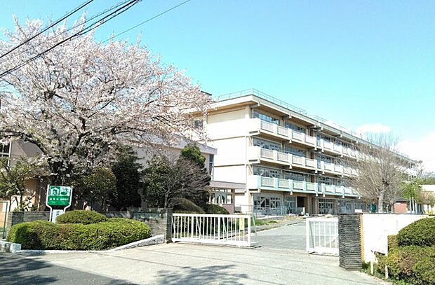 逆井小学校（779m）