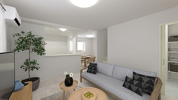 リビング 完成予想図