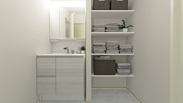 洗面所 完成予想図