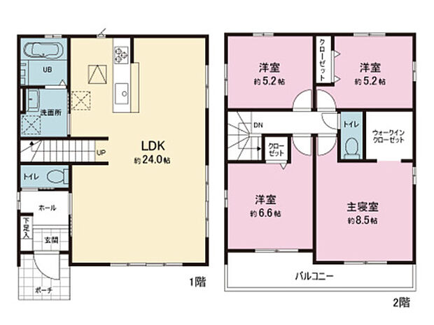 間取り図です。