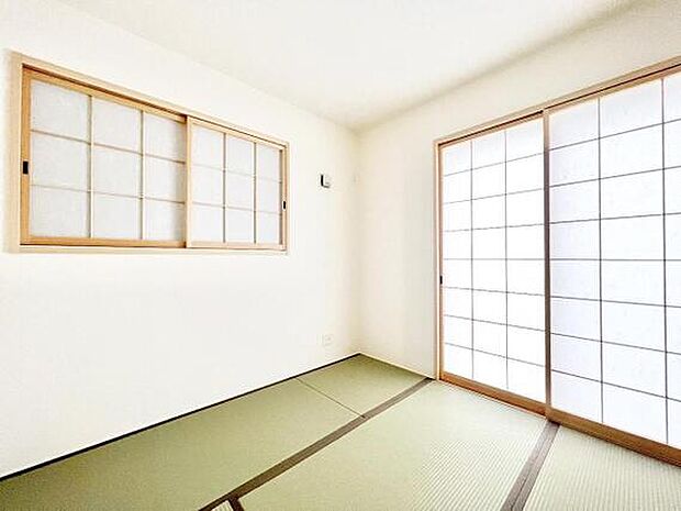 和室は客間としても、お子様のお昼寝やキッズスペースとしてもお使いいただけますね。