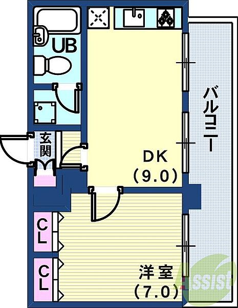 同じ建物の物件間取り写真 - ID:228050382073