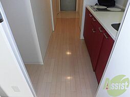 レジディア神戸磯上 4階1Kのリビング/ダイニング