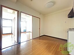 グランデF・K 3階2DKのリビング/ダイニング