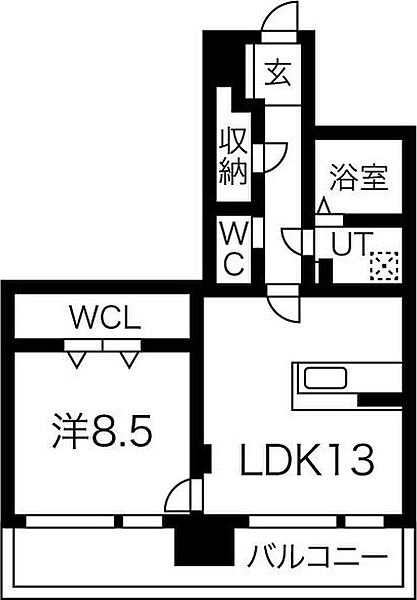 同じ建物の物件間取り写真 - ID:221010903005