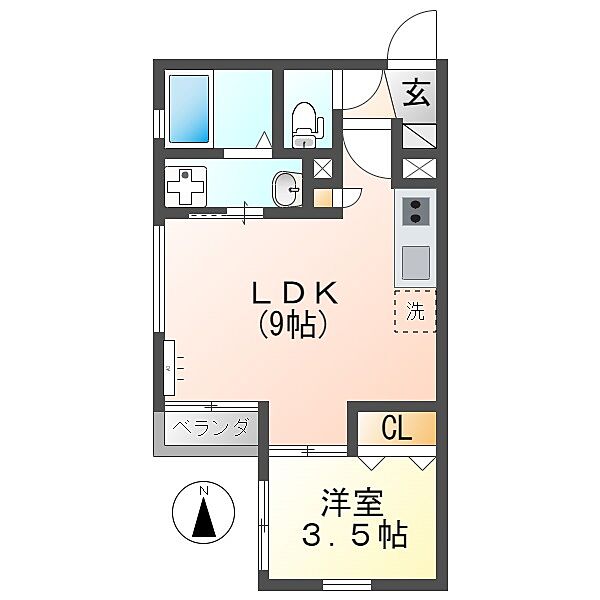 同じ建物の物件間取り写真 - ID:221010690608