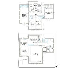T-House C 4LDKの間取り