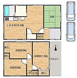 天理市平等坊町　戸建て
