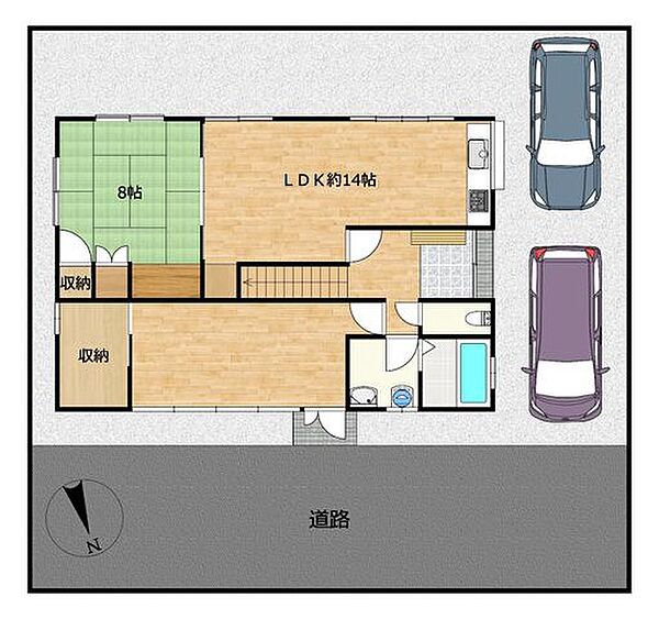 【RF中】旧和室をリビングとしてリフォーム。ご家族が集まりやすい明るい空間です。