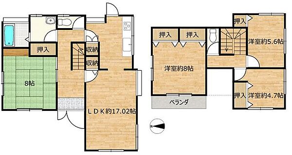 間取り：329000140615