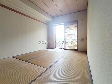 6.0畳の和室になります。