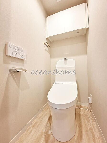 新しくなったばかりのトイレで、気持ちよくお使いいただけます♪