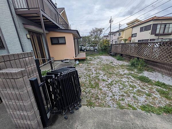 余裕のある敷地です