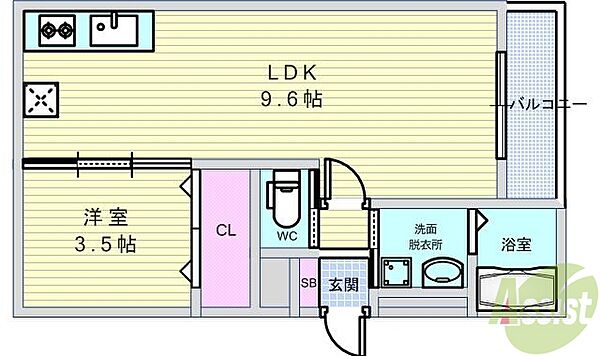 同じ建物の物件間取り写真 - ID:227081552527