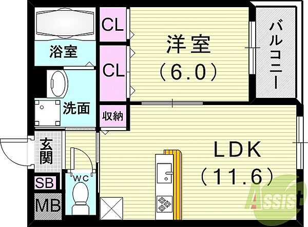 同じ建物の物件間取り写真 - ID:227084131663