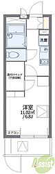 レオパレスシャレーこうだ 1Kの間取図画像