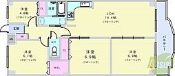 ハイロイヤル緑地公園2 4LDKの間取図画像