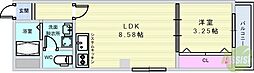 QuatreSaisons 1LDKの間取図画像