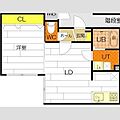グランウッドアコ2階5.3万円