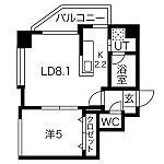 札幌市中央区南三条西23丁目 8階建 築21年のイメージ