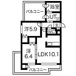 札幌市西区山の手二条4丁目 3階建 築19年のイメージ