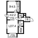 札幌市北区北十七条西5丁目 5階建 築8年のイメージ