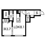 札幌市中央区北六条西13丁目 4階建 築3年のイメージ
