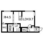 札幌市北区北二十六条西2丁目 4階建 築4年のイメージ