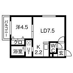 札幌市西区琴似四条3丁目 4階建 築6年のイメージ