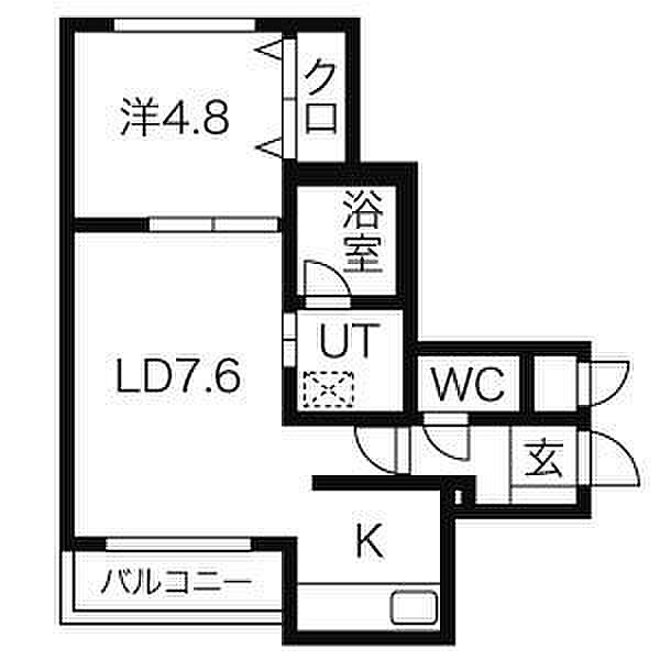 同じ建物の物件間取り写真 - ID:201022384207