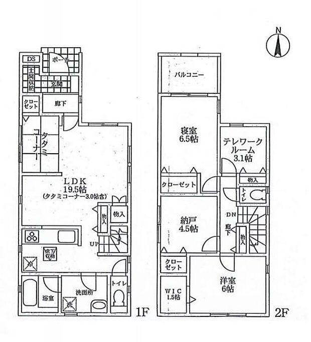 間取り図です。