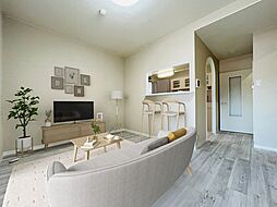 ハイツまぐろ 4階2LDKのリビング/ダイニング