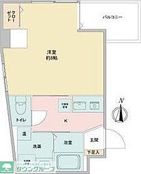 サン・名駅南ビル 10階1Kの間取り