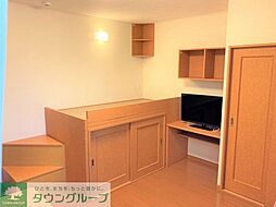 レオパレス龍ノ口 2階1Kのリビング/ダイニング