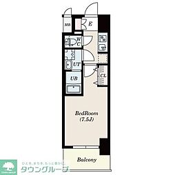 S-RESIDENCE豊国通 1Kの間取図画像
