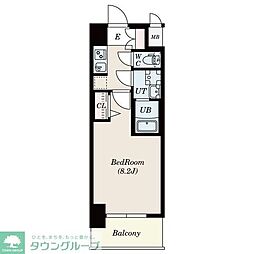 S-RESIDENCE庄内通 1Kの間取図画像