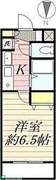 プレサンス名古屋城前 1Kの間取図画像