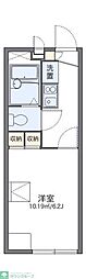 レオパレス茶屋ヶ坂 1Kの間取図画像