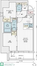 名古屋市中区丸の内2丁目マンション 2LDKの間取図画像