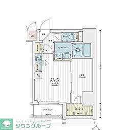 名古屋市中区丸の内2丁目マンション 1LDKの間取図画像