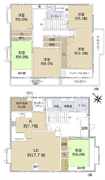 間取り：328000670734