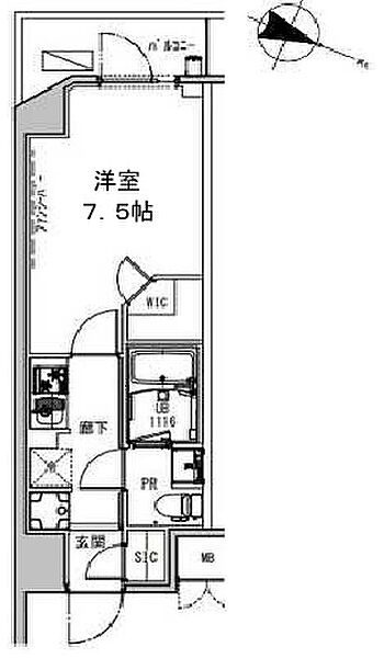 同じ建物の物件間取り写真 - ID:213101372728