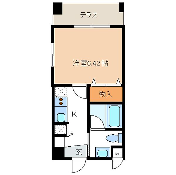 同じ建物の物件間取り写真 - ID:213102094304