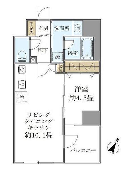 同じ建物の物件間取り写真 - ID:213103422954