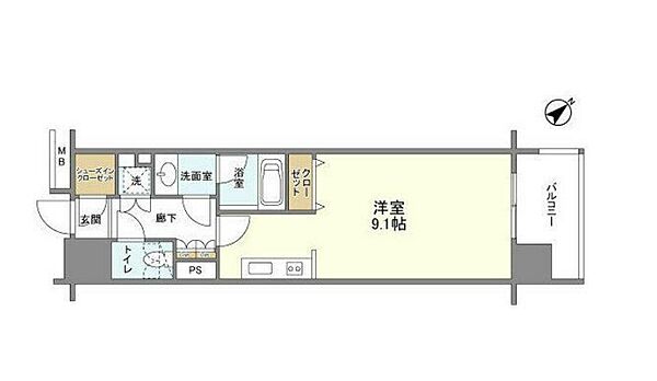 同じ建物の物件間取り写真 - ID:213110616371