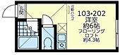 横浜市神奈川区三ツ沢東町 2階建 築7年のイメージ