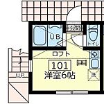 横浜市鶴見区市場上町 2階建 築6年のイメージ