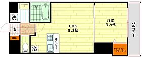 大阪府大阪市北区本庄西2丁目（賃貸マンション1LDK・4階・30.25㎡） その2