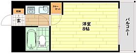 大阪府大阪市都島区片町2丁目（賃貸マンション1K・4階・23.10㎡） その2