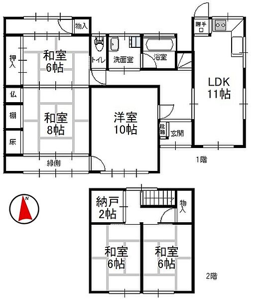 間取り：333000054468